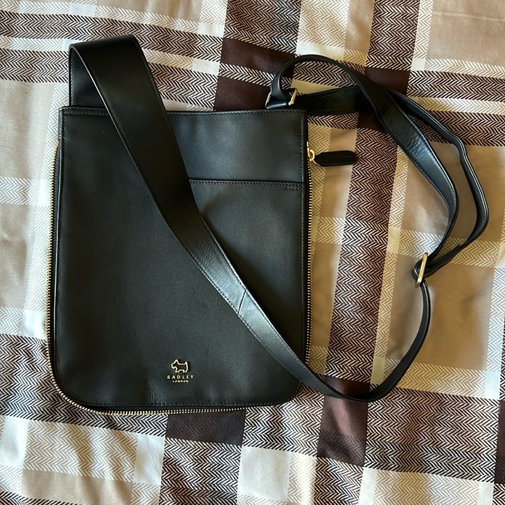 Radley black leather cross body